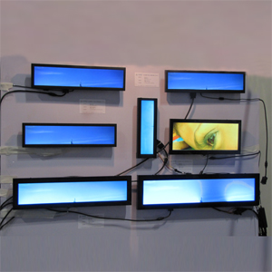 长条形广告屏商场货架广告屏标识牌